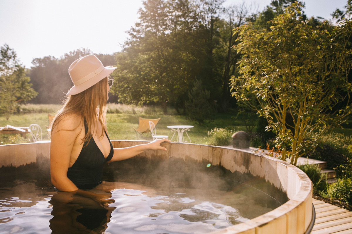 Bains nordiques au Barn Hôtel Rambouillet