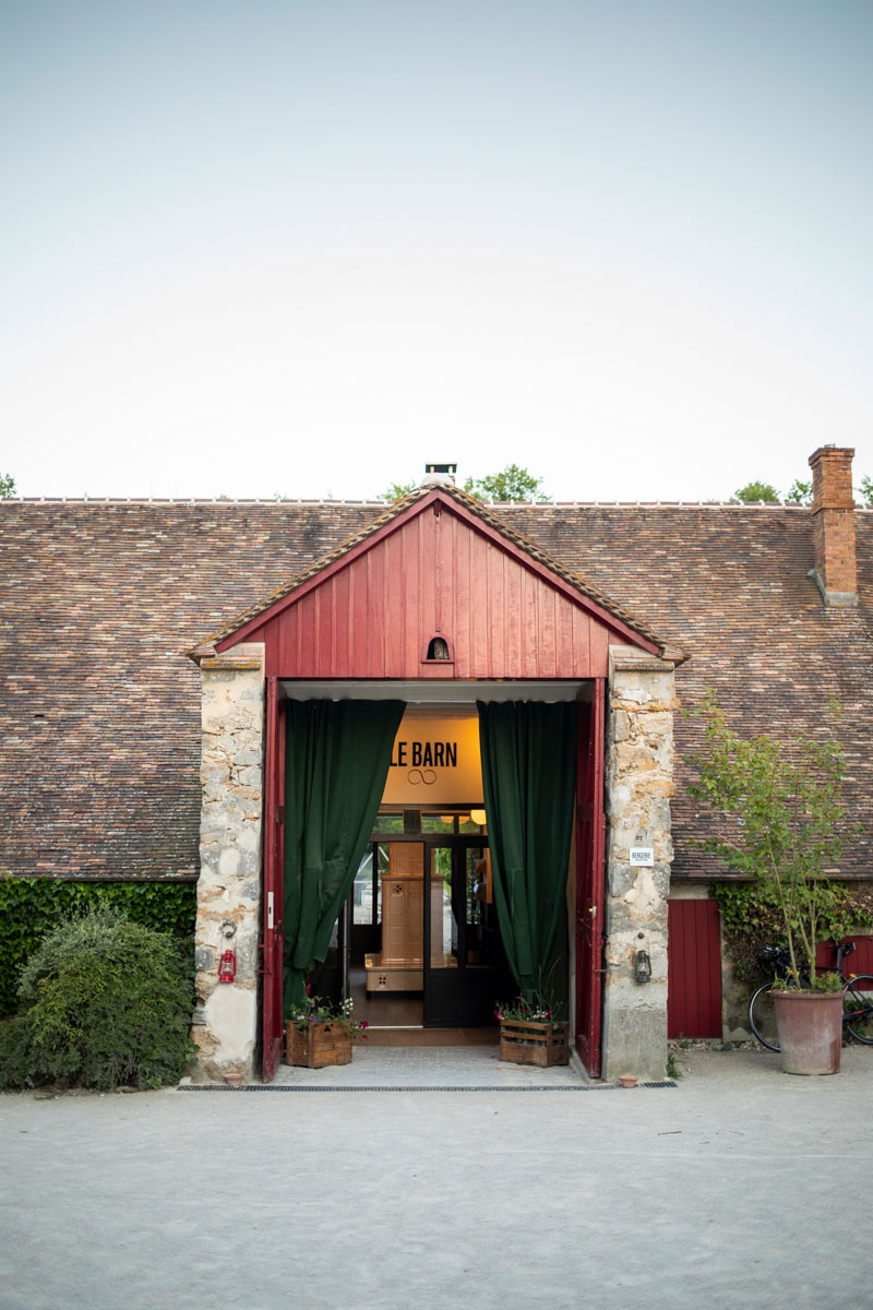 l'entrée du Barn hôtel, ancienne bergerie