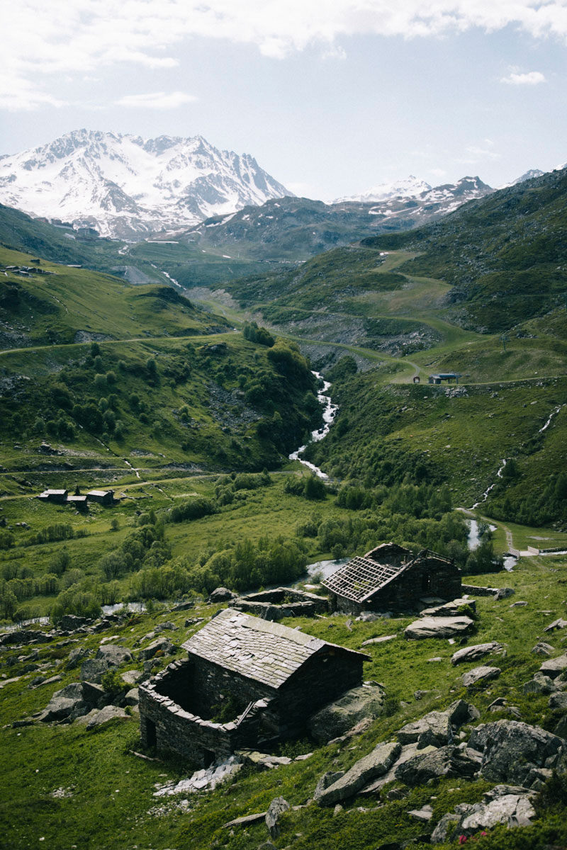 Hameaux sur le sentier du lac du loup