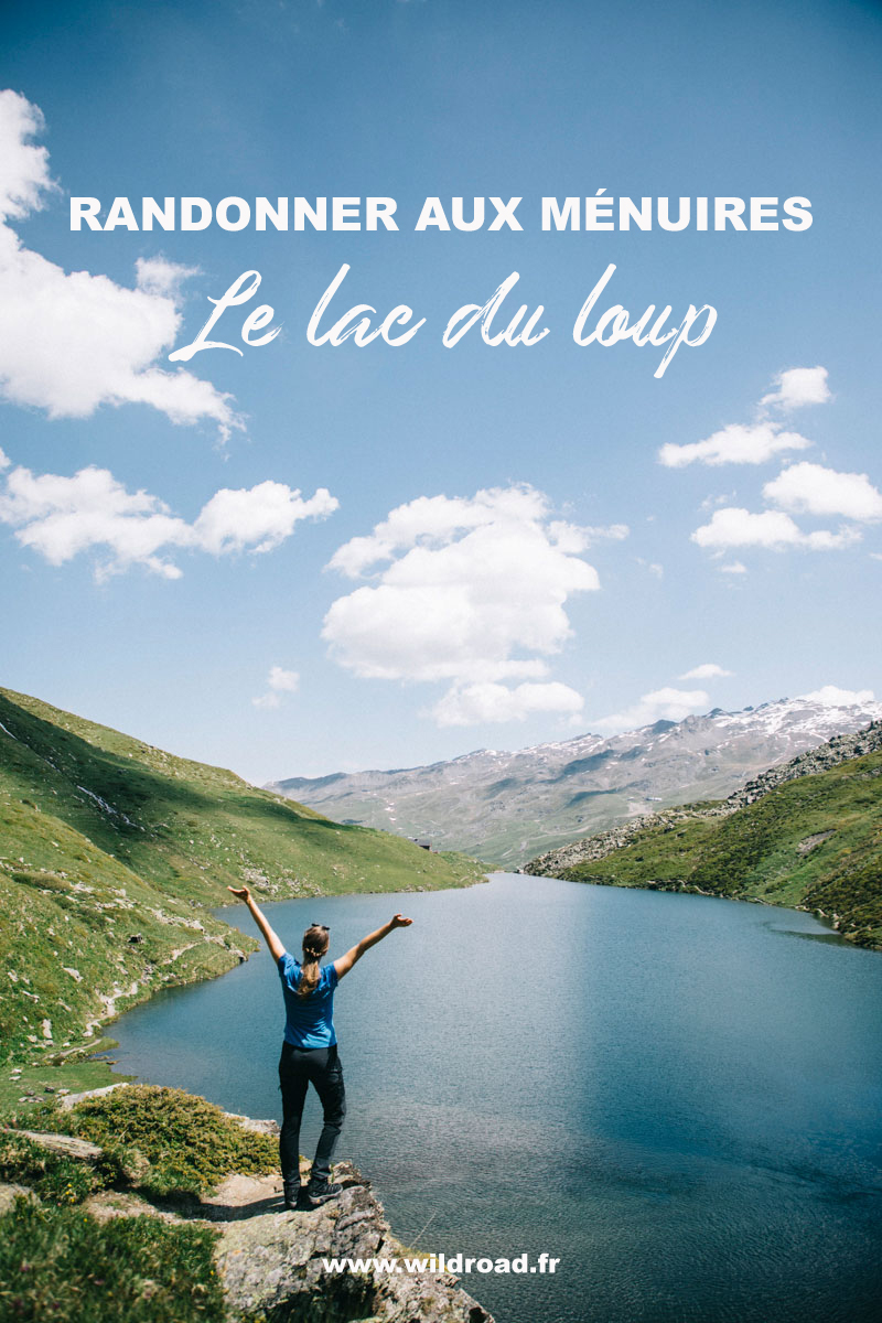 Randonnée facile aux Ménuires : le lac du loup