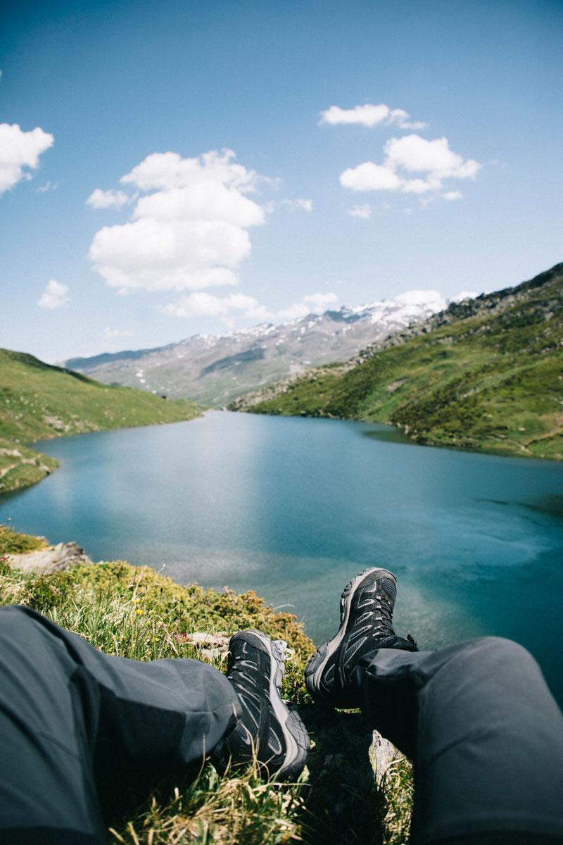 Les chaussures Merrell et le lac du Loup