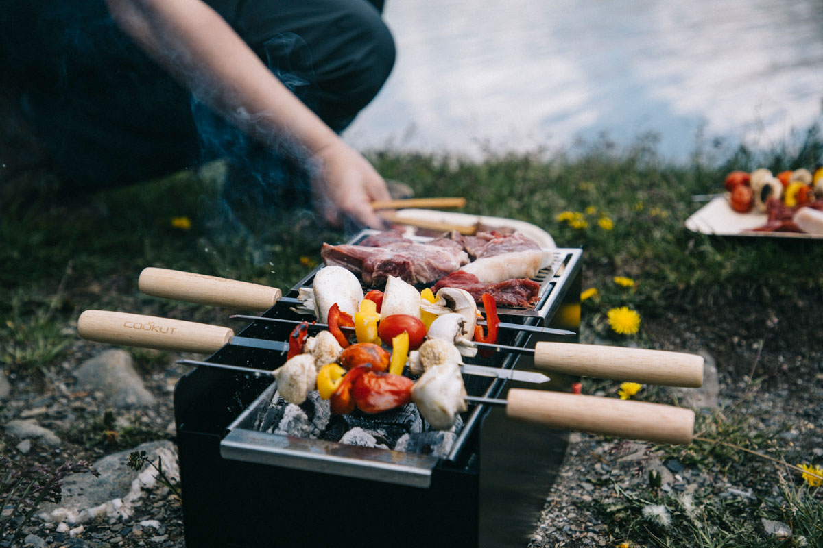 barbecue Yaki de Cookut en randonnée 