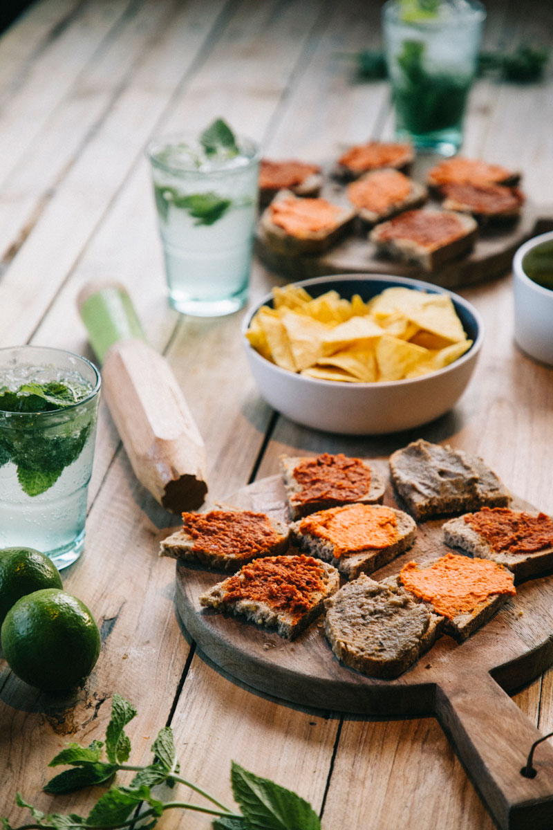 apéro avec les ustensiles de cuisine Cookut