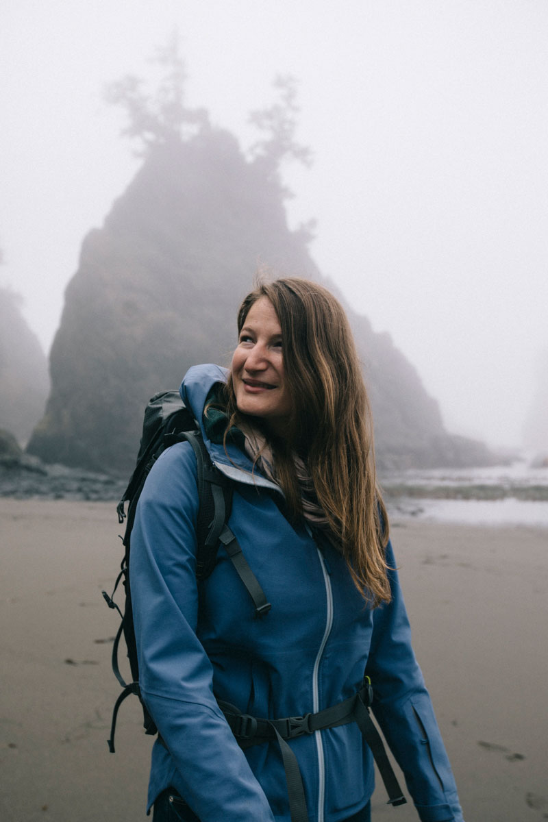 Portrait clara ferrand oregon Coast