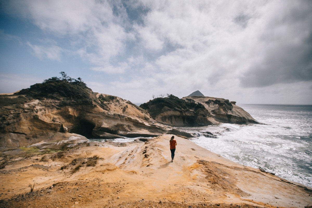 Cape Kiwanda trail , Oregon coast