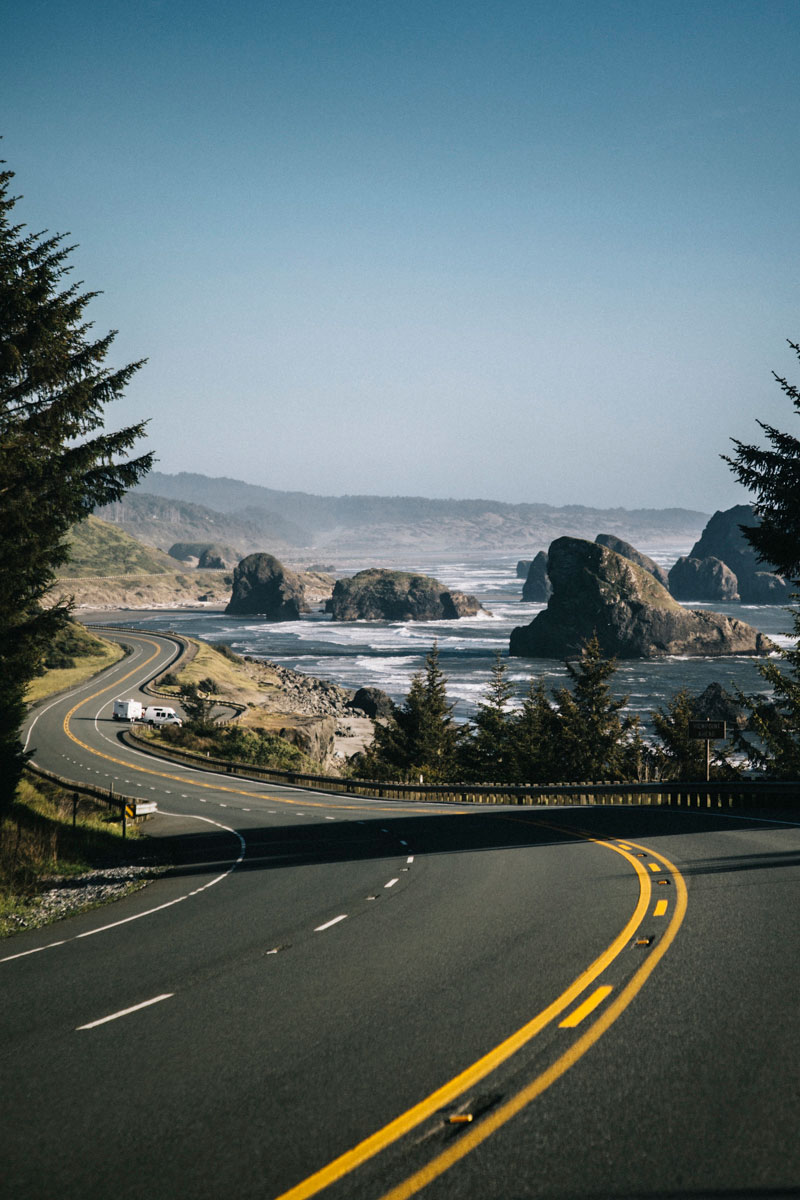 Oregon Coast road 101 Goldbeach