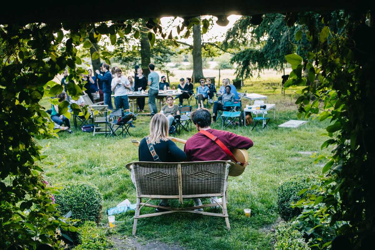 moment concert en soirée