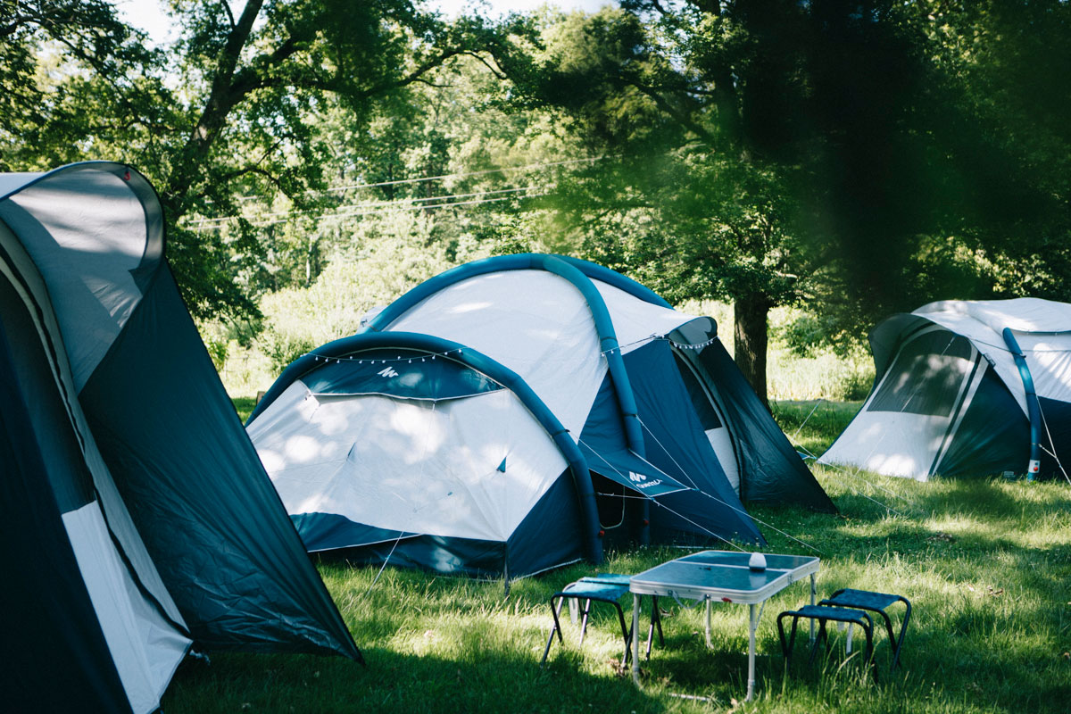 campement décathlon pour un bivouac confort