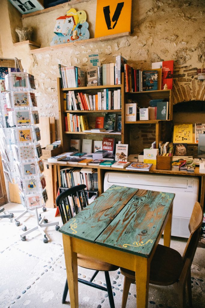la librairie tartineriez de Sarrant