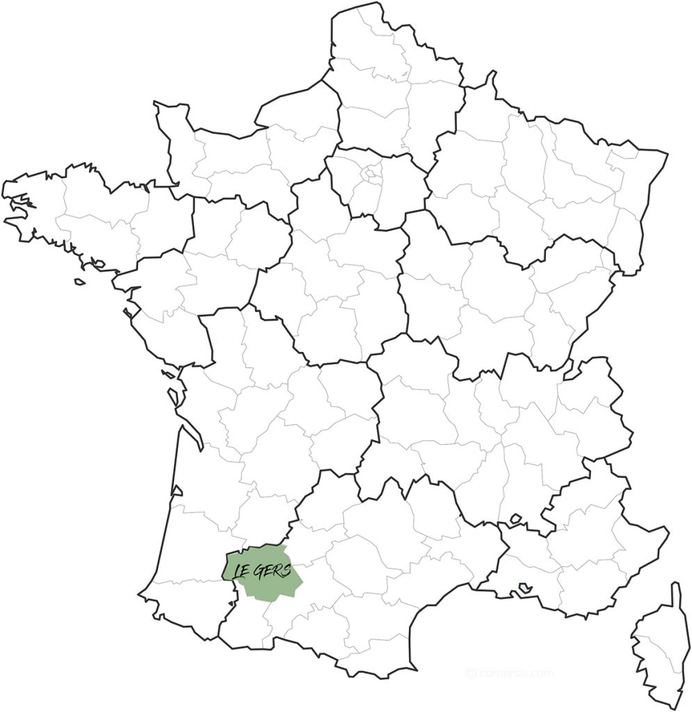 le regios de Gers en France