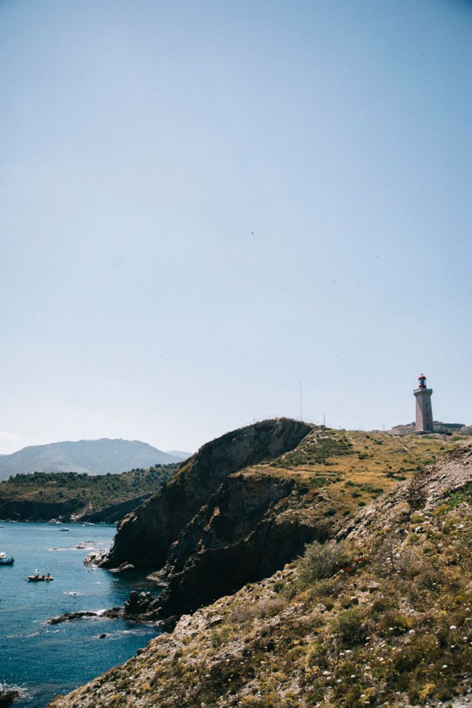 Le phare du Cap Béar. crédit photo : Clara Ferrand - blog Wildroad