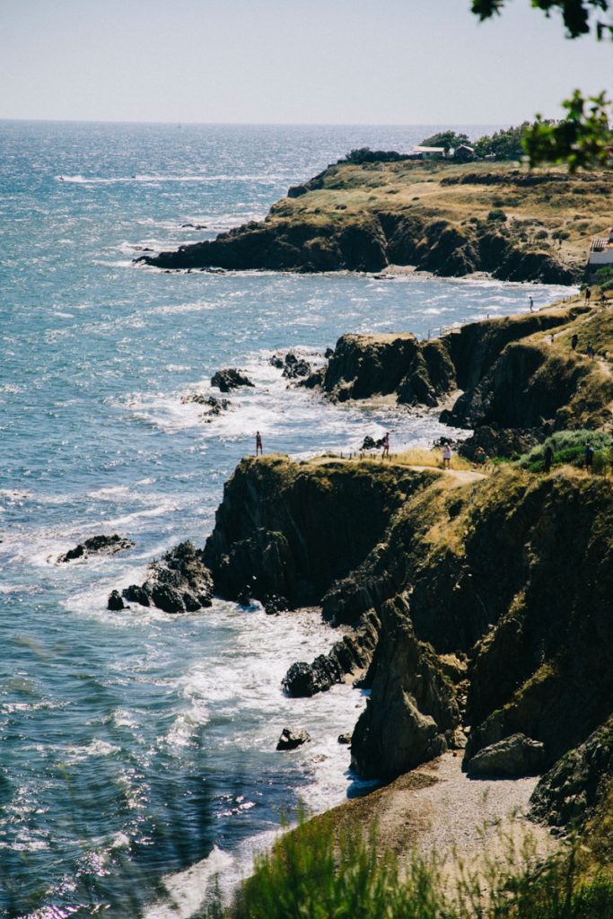 Le sentier du littoral à Argelès-sur-mer. crédit photo : Clara Ferrand - blog Wildroad