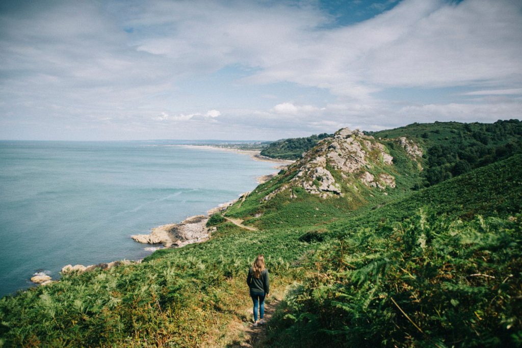 le sentier des douaniers à Greville