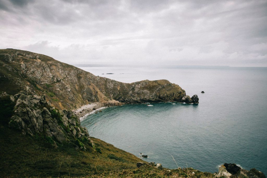 le paysage sauvage du nez de Jobourg