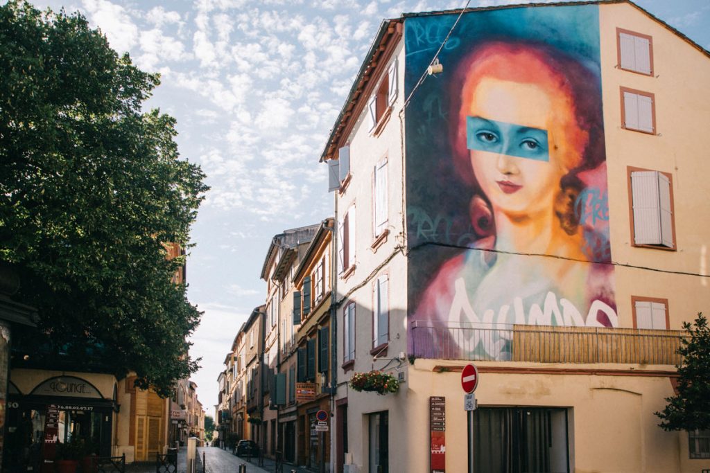 graffiti olympe de gouges par MOG