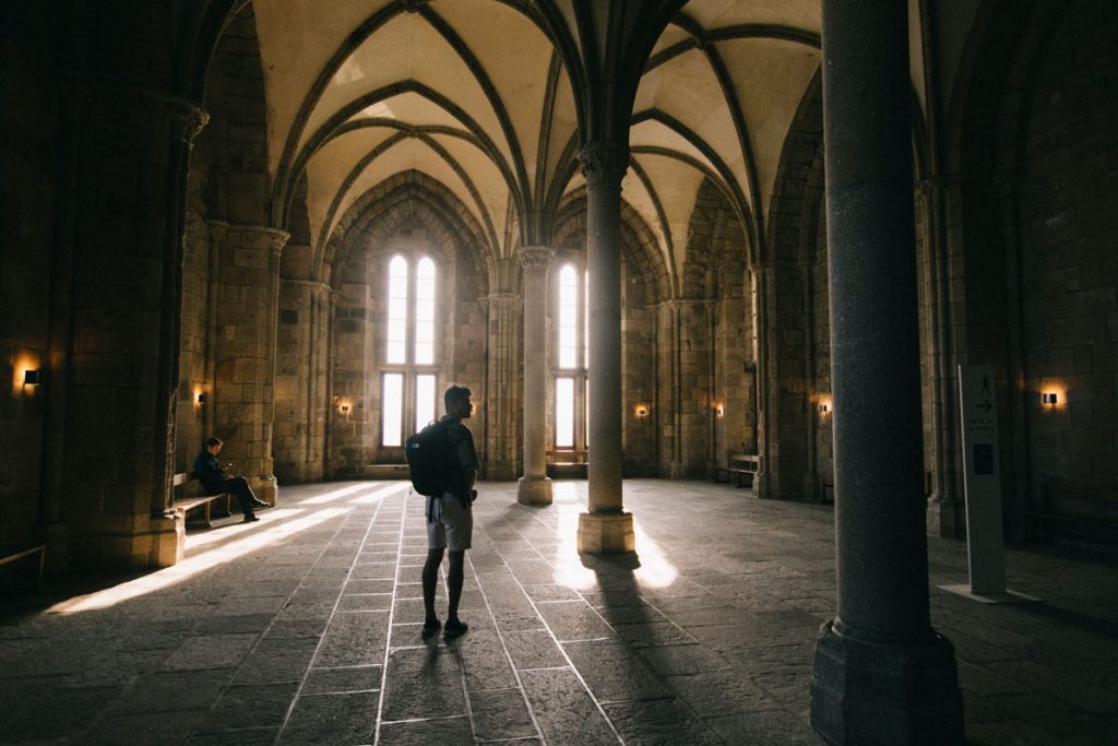 l'abbaye du Mont-Saint-Michel