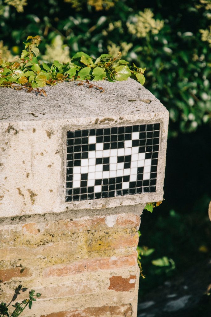 space invaders à Montauban. crédit photo : Clara FERRAND - blog Wildroad