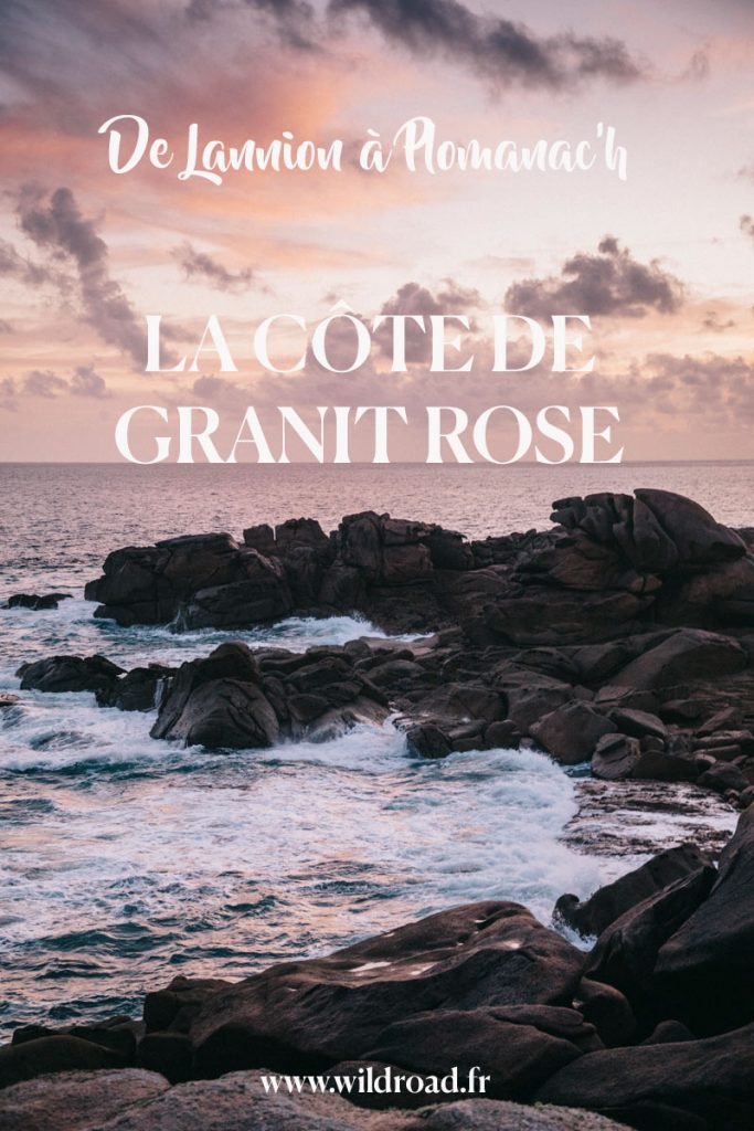 la côte de granit rose et les spots photos incontournables en Bretagne