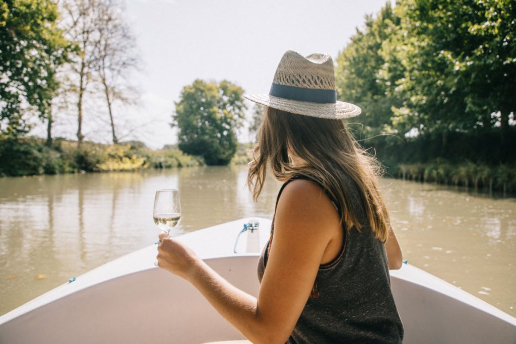 balade en bateau sans permis sur le canal du Midi