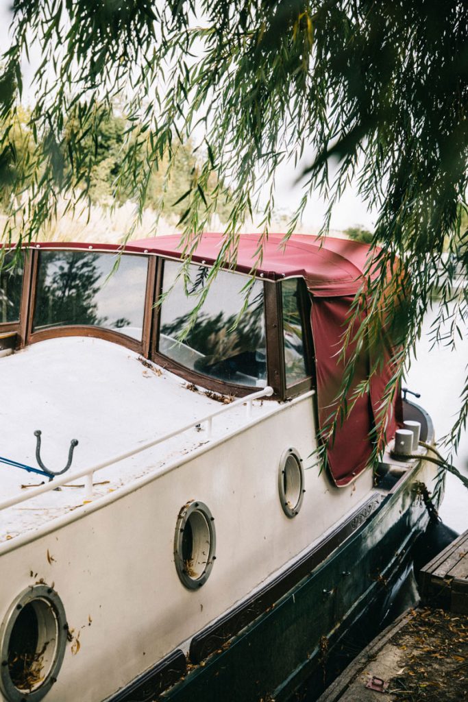 le port de Capestang sur le canal du Midi