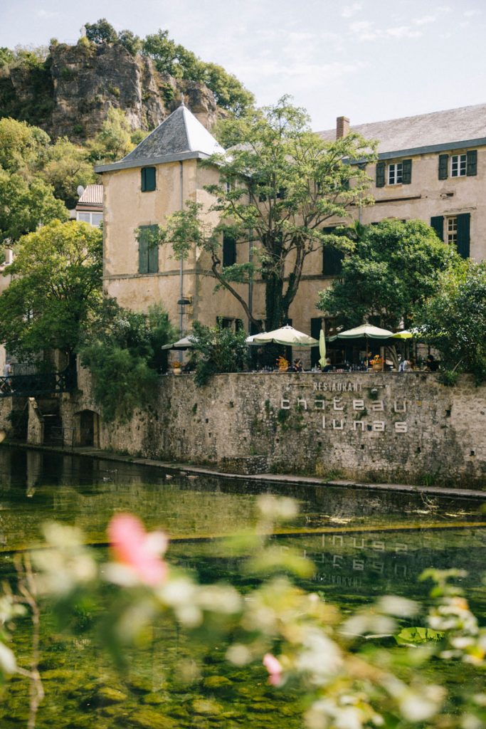 le restaurant du château de Lunas