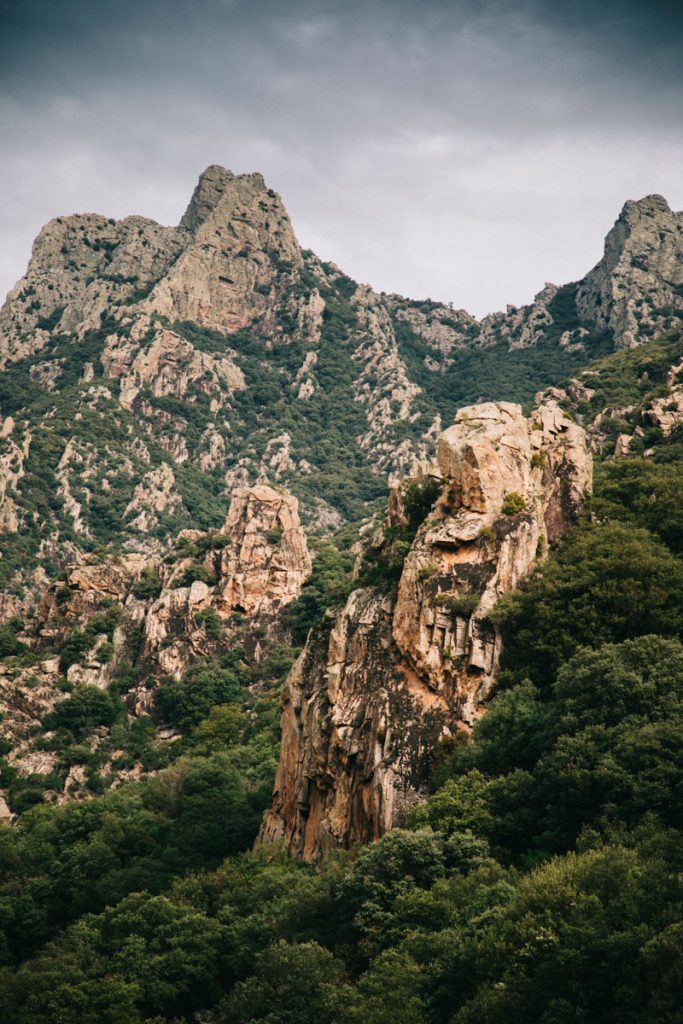 le massif du Caroux dans le Haut-Languedoc