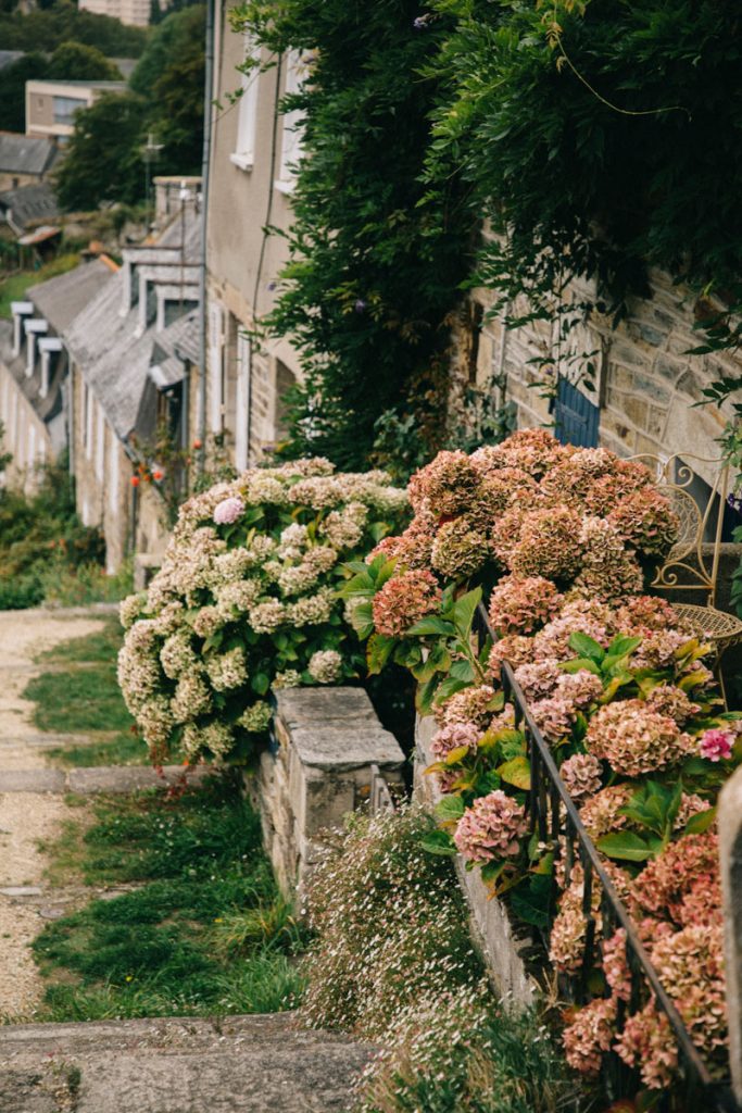 ruelles de Brélévenez de l'église de la trinite à Lannion