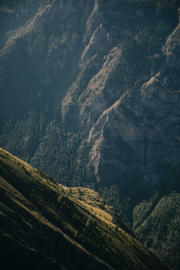 détail dans la montagnes du massif des Écrins