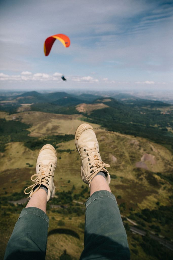 baptême en parapente à Clermont-Ferrand