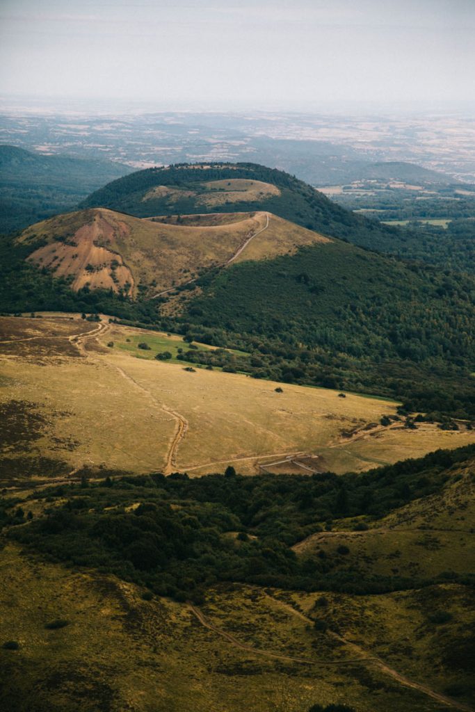 les volcans d'Auvergne avec le puy Pariou