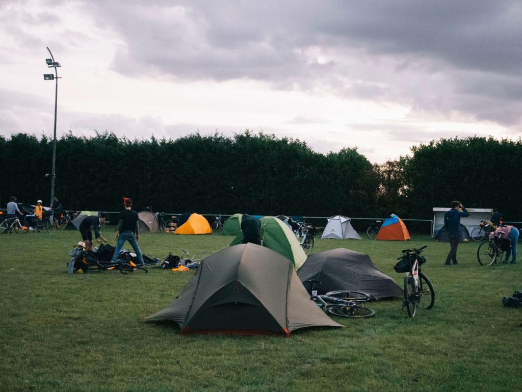 notre camping pour la nuit