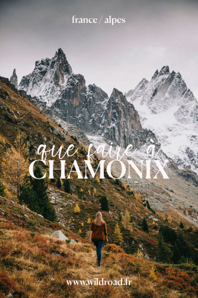 que faire à Chamonix lors d'un week-end en automne