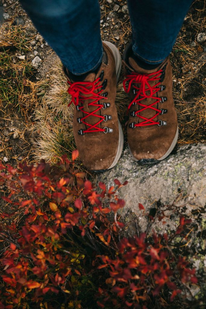 mes chaussures de randonnée pour Chamonix