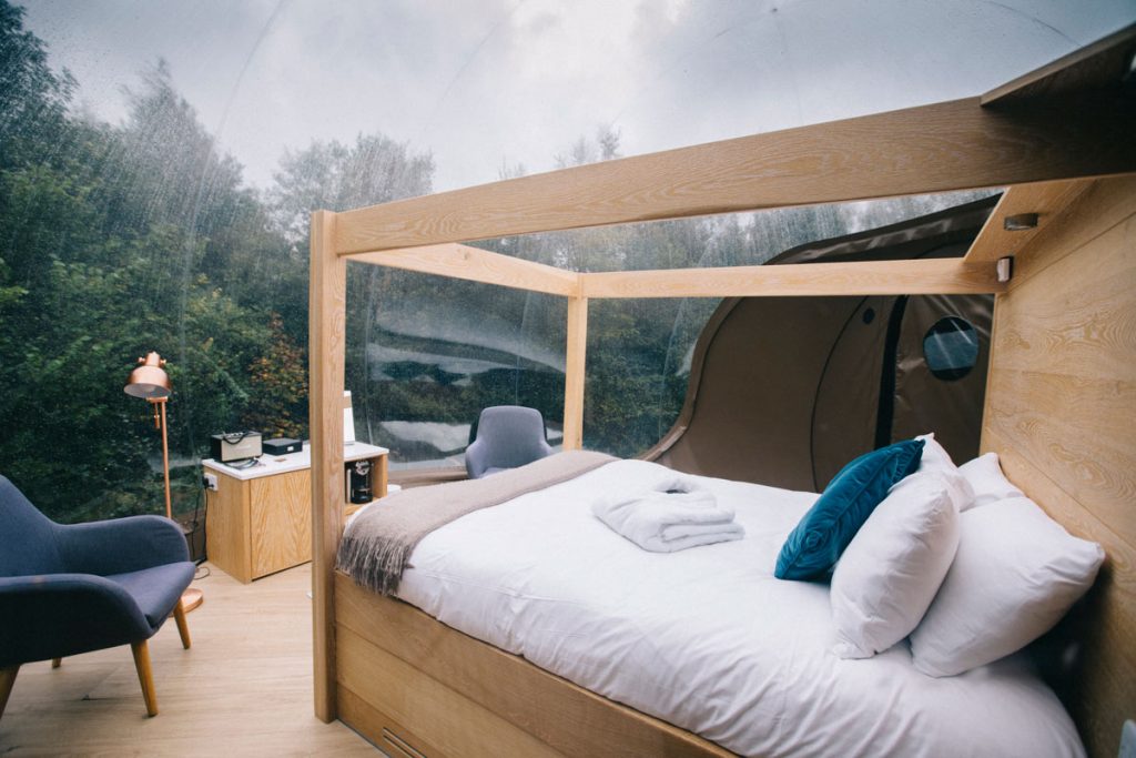 dormir dans une bulle en Irlande