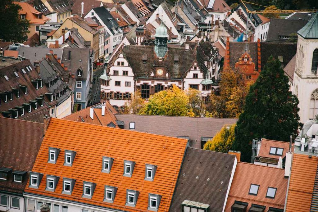 la vue depuis le clocher de la cathédrale