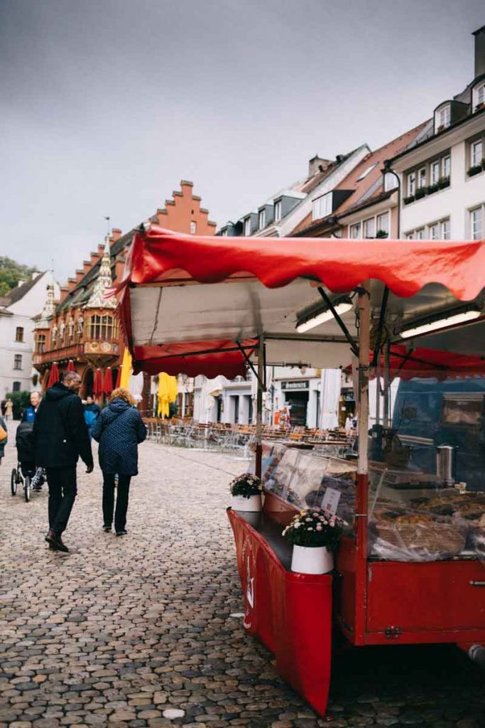 le marché de la cathédrale à Fribourg