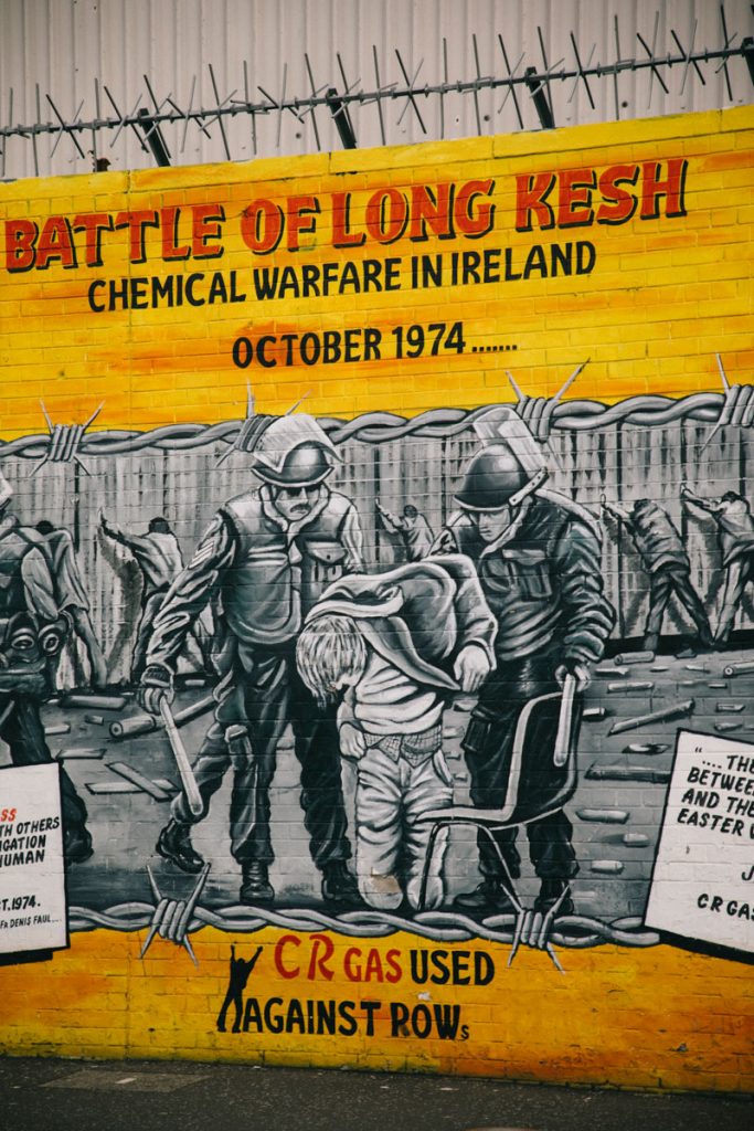 visiter le mur de la paix à Belfast