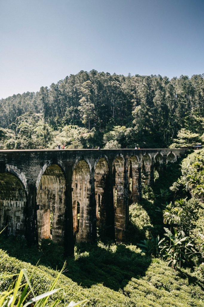 le pont colonial nine arc bridge à Ella