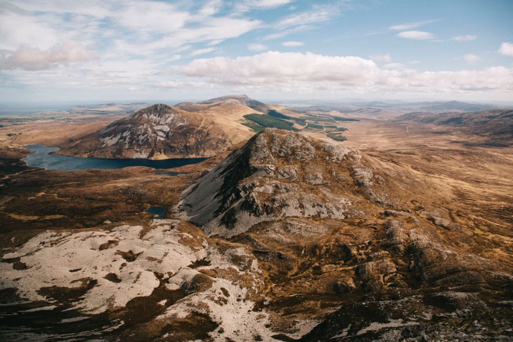 randonnée au sommet du mont Errigal