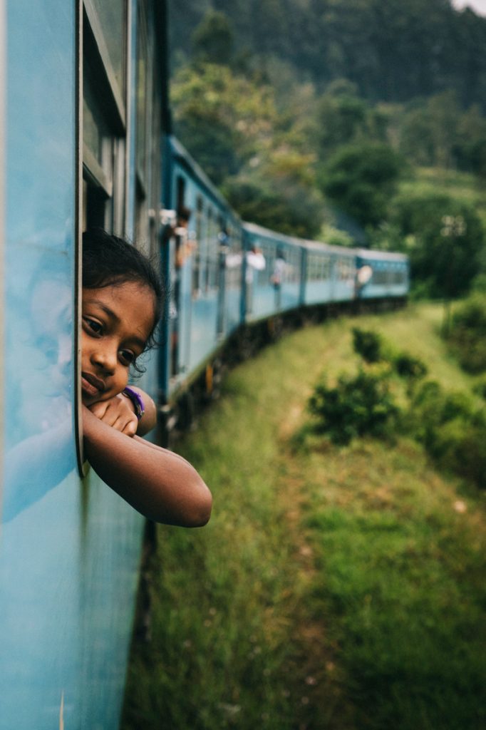 faire un trajet en train au Sri Lanka