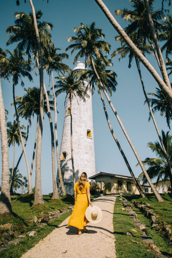 le phare coloniale de l'île de Barberyn