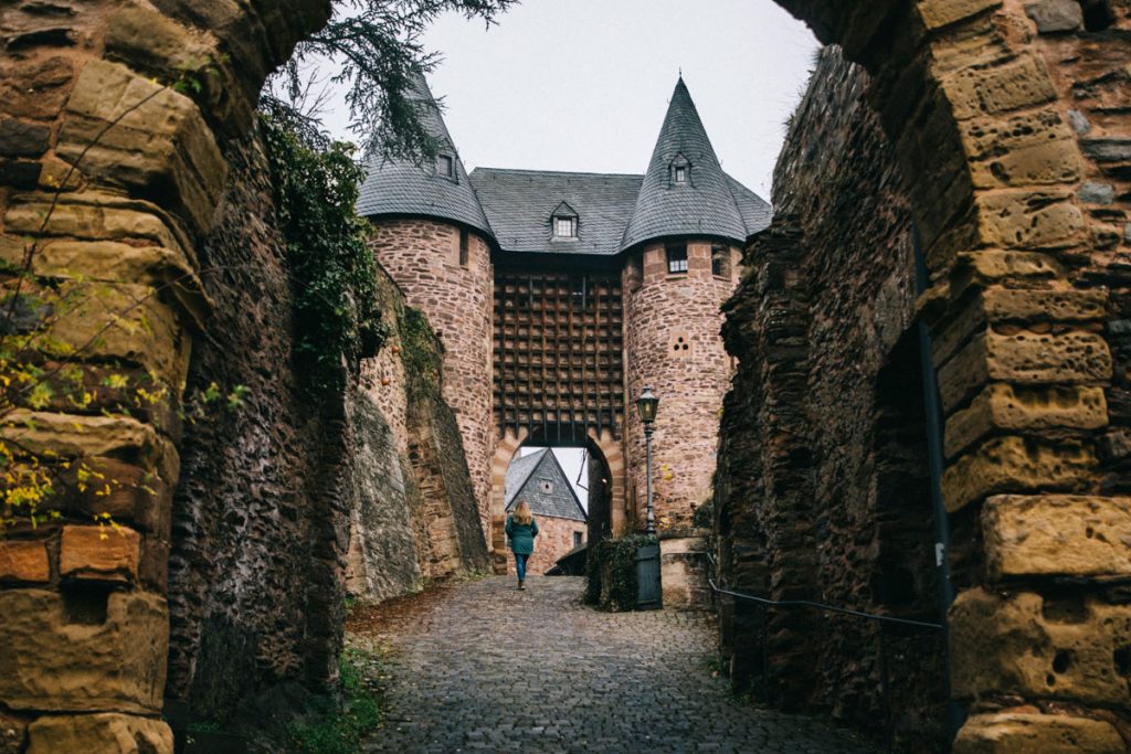 visiter le chateau fort de Heimbach