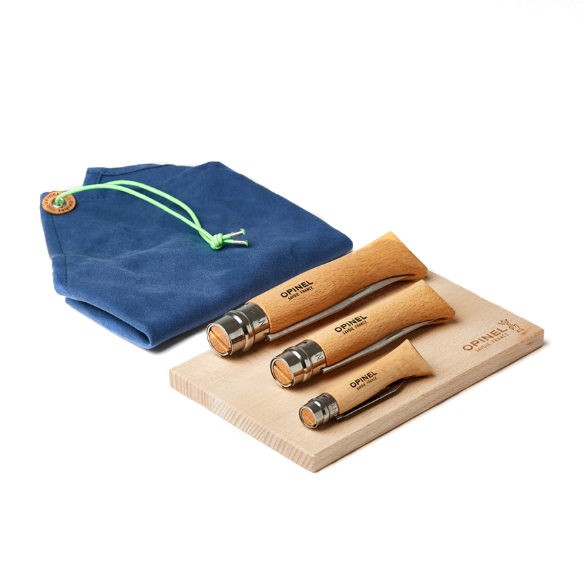 kit nomade opinel pour cuisiner en camping