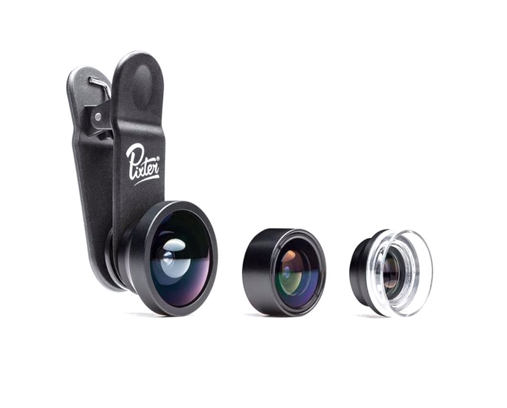 kit de 3 objectif pour smartphone Pixter