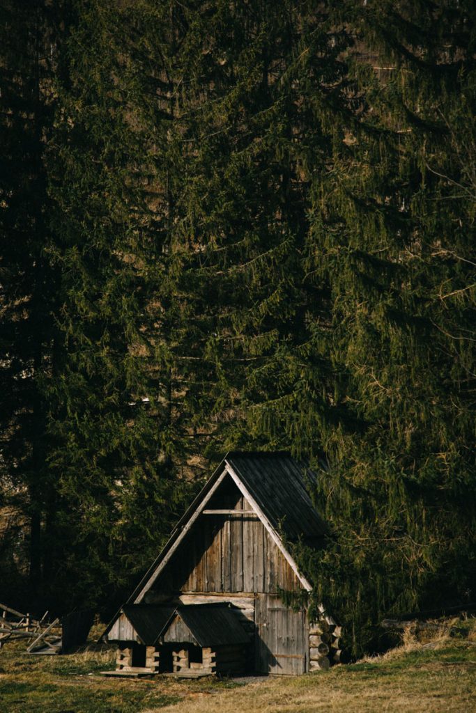 Les maison traditionnelles des montagnes dans les Tatras