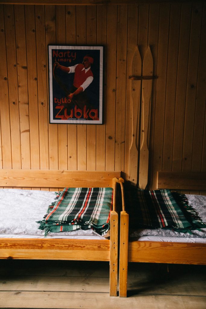 les chambres des refuges dans les Tatras