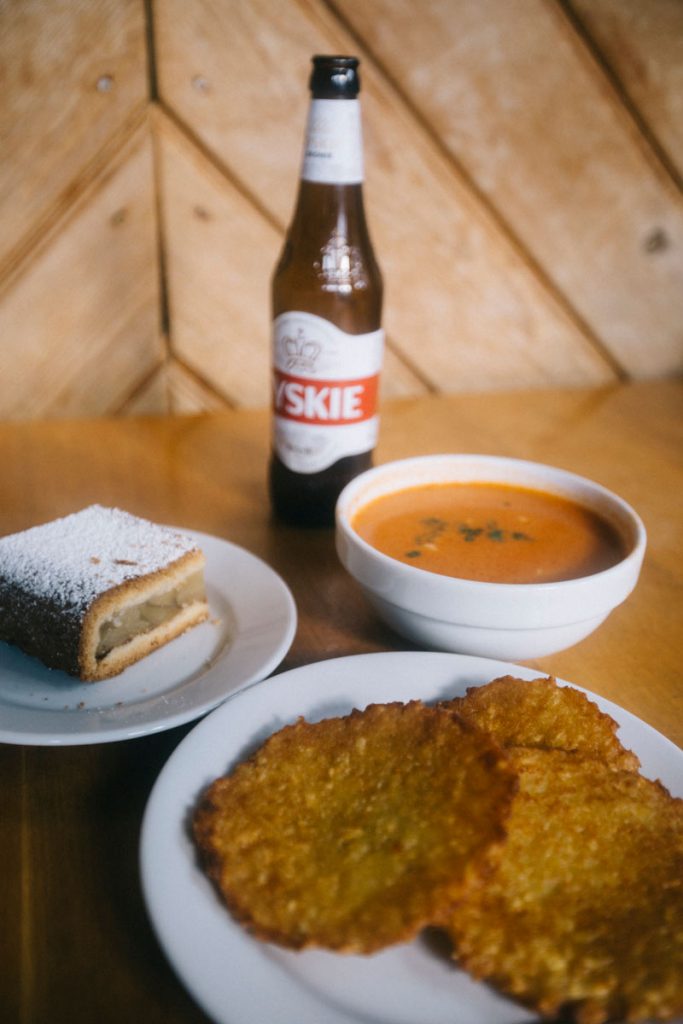 Un repas dans un refuge du parc national des Tatras