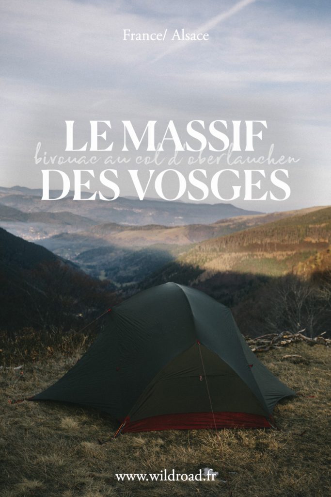 Randonnée et bivouac du nouvel an pour le 31 Décembre dans les Vosges