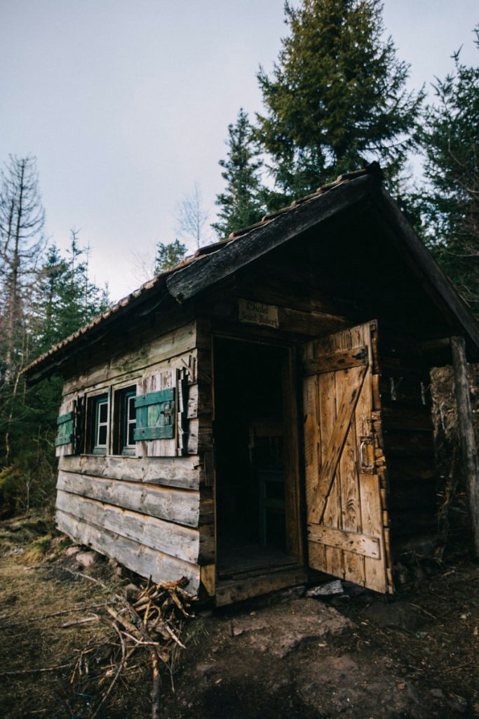 Le chalet saint hubert en dessous du Plat