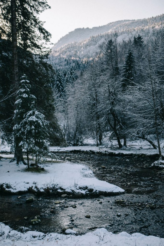 la rivière du Guiers vif qui parcourt toute la Chartreuse